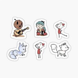 Hilda Character Sticker