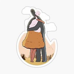 Hilda Giant Sticker