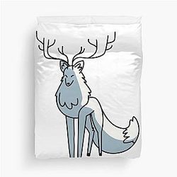 Deer Fox Hilda Duvet Cover