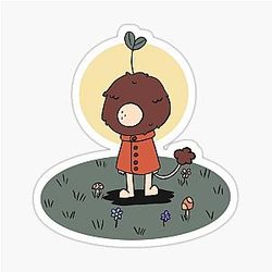 Hilda and the Nisse or Nisse Sticker