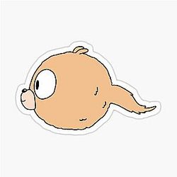 Hilda Woff Sticker