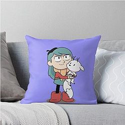 Hilda Netflix Hilda and twig cartoon kids show Throw Pillow