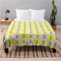 Wood Hilda Throw Blanket