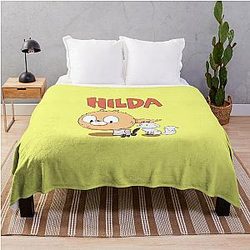 Hilda Netflix Throw Blanket for Mayor's Birthday