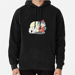 Hilda Netflix Hilda and Twig Cartoon Kids Pullover Hoodie
