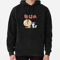 Hilda Netflix Hilda and Mayor Birthday Gift Best Salling Pullover Hoodie