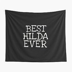 Best Hilda Ever Personalized Name Tapestry
