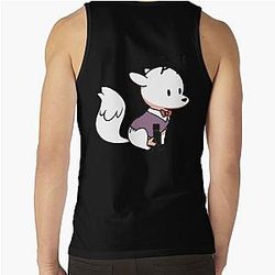 Hilda's Fox in Tuxedo Tank Top