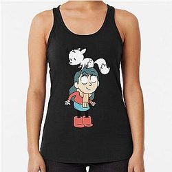 cute Hilda Netflix AND Twig Racerback Tank Top