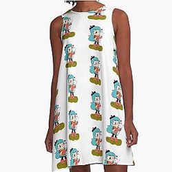 Hilda Netflix A-Line Dress