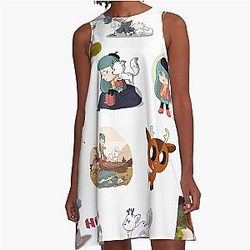 Hilda Netflix A-Line Dress