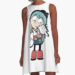 Hilda, Cutee Deer, the Netflix Series A-Line Dress