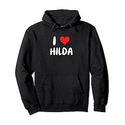 I Love Hilda Heart Hoodie