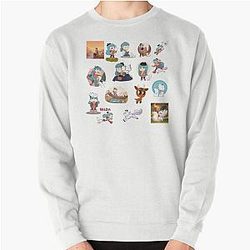 Hilda Netflix Hilda Twig Cartoon Pullover Sweatshirt