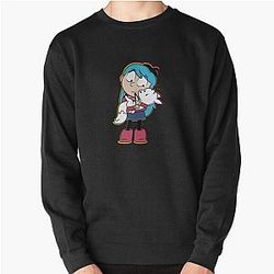 Hilda Netflix Hilda and Twig Birthday Gift Pullover Sweatshirt
