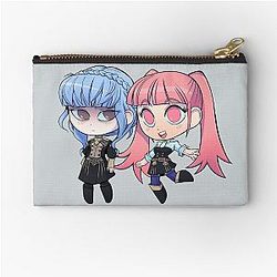 Marianne and Hilda - Fire Emblem Three House - Chibi Cutie Zipper Pouch