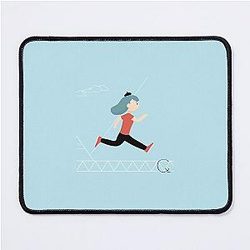 Hilda The Adventurer Mouse Pad