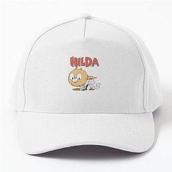 Hilda Netflix Hilda Mayor and cat birthday gift Salling Baseball Cap