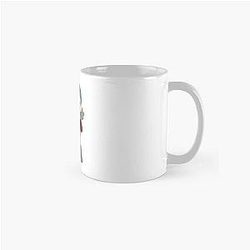 Hilda smiling with funny cute poached Blue Classic Mug