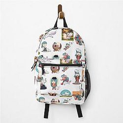 Netflix Hilda, Hilda twig,  Hilda twig cartoon,  Sleeping twig, Hilda Backpack