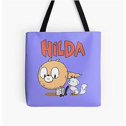 Cute Hilda Netflix Tote Bag