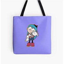 Hilda Netflix Hilda and Twig Birthday Gift Best Saling All Over Print Tote Bag