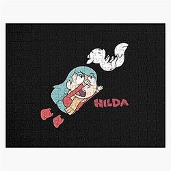 Hilda with Cat Jigsaw Puzzle