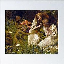 The Goblin Market Hilda Koe Poster