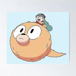 Hilda on a Woof Poster