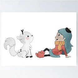 Hilda and Twig Poster