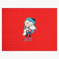 cute Hilda Netflix Hilda and Twig birthday gift best Jigsaw Puzzle