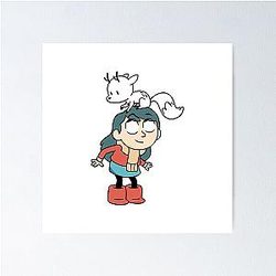 Hilda and Twig birthday gift cute best poster