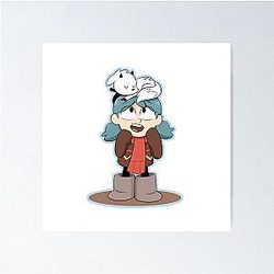 Sleeping Hilda, Netflix Hilda, Hilda, Kids Show Hilda, TV Show Hilda Poster