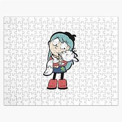 Hilda Netflix Hugging Cute Deer Fox Jigsaw Puzzle