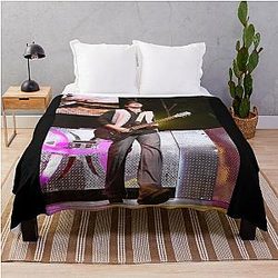 Mark King - Hinder Photograph Throw Blanket