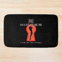 Lips on an Angel Hinder Tour 2020 Bathroom Mat