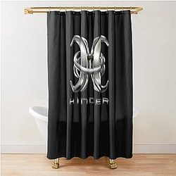 Logo band tour 2020 Antarctica Shower Curtain