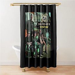 Hinder Without You Shower Curtain