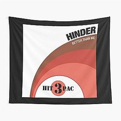 Hinder Better Than Me Hit Pack Tapestry