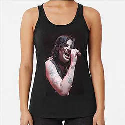 Hinder Austin Winkler Photographic Racerback Tank Top