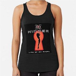 Hinder lips of an angel Racer back Tank Top