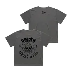 American Rock Cropped Tee (Charcoal)