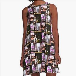 Mark King - Hinder Photograph A-Line Dress