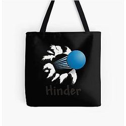 Racquetball Hinder All Over Print Tote Bag