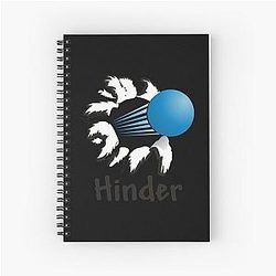 Racquetball Spiral Notebook