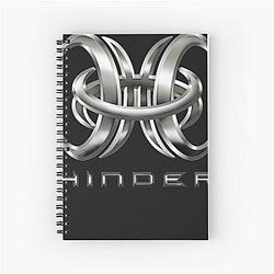 Logo hinder band tour 2020 Notebook