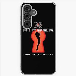 Lips on an Angel Hinder Tour 2020 Samsung Galaxy Soft Case