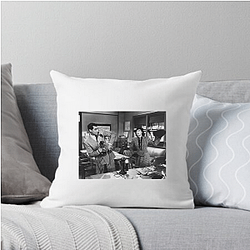His Girl Friday The World Is Our Story His Girl Friday Pillows Cover