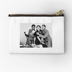 His Girl Friday Always Witty Always Fast Paced His Girl Friday Zipper Pouches