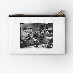 His Girl Friday The World Is Our Story His Girl Friday Zipper Pouches